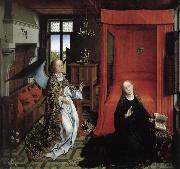 Rogier van der Weyden Angel messenger Germany oil painting artist